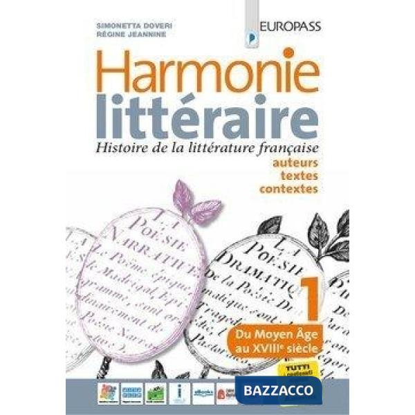 HARMONIE LITTERAIRE 1 + ATELIER LITTERATURE + CD1MP3