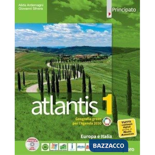 ATLANTIS 1 EUROPA ITALIA CON CARTOGRAFIA 1 + QUADERNO + LE REGIONI ITA