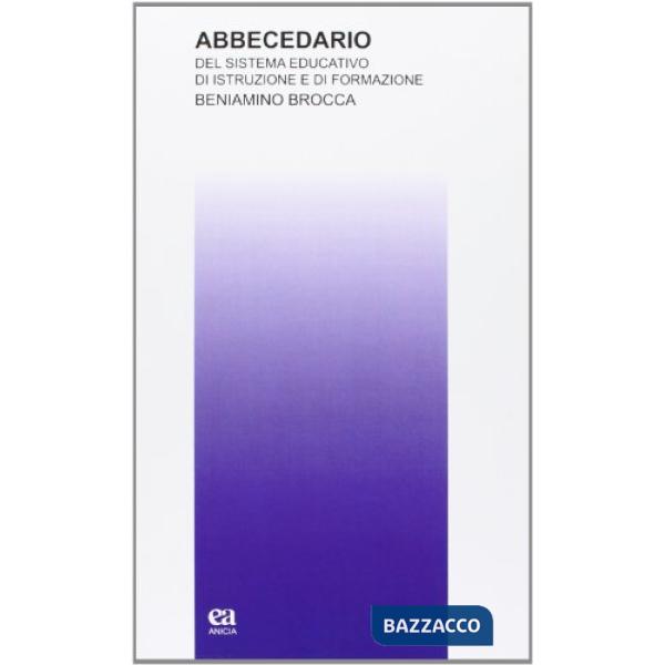 Abbecedario del sistema educativo di istruzione e di formazione