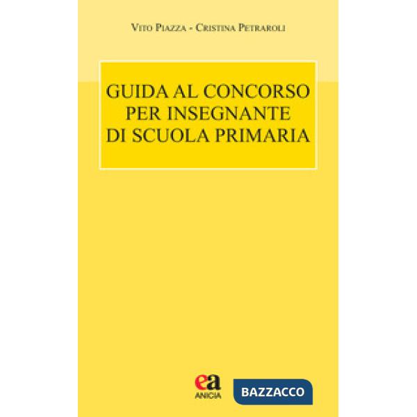 Guida al concorso per insegnante di scuola primaria