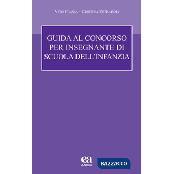Guida al concorso per insegnante di scuola dell'infanzia