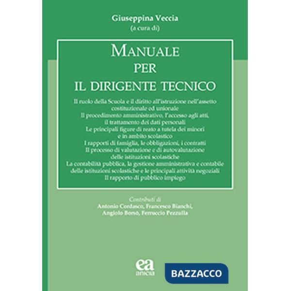 Manuale per il dirigente tecnico