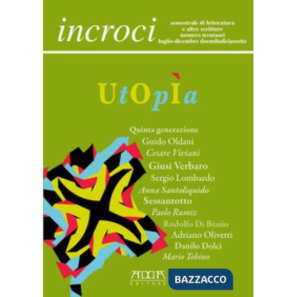 Incroci (2017). Vol. 36: Luglio-Dicembre