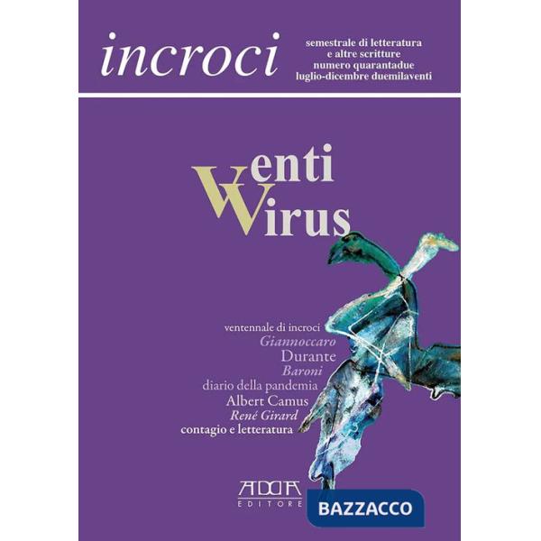 Incroci (2020). Vol. 42: Venti virus