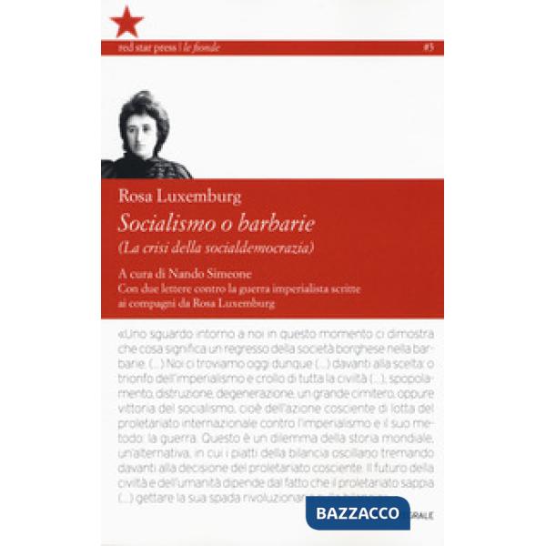 Socialismo o barbarie. La cristi della socialdemocrazia