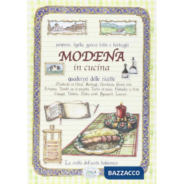 Quaderno ricette. Modena