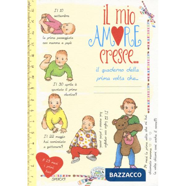 MIO AMORE CRESCE... IL QUADERNO DELLA PRIMA VOLTA (IL)