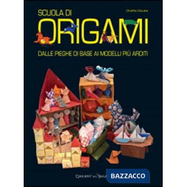 Scuola di origami delle pieghe di base ai modelli più arditi