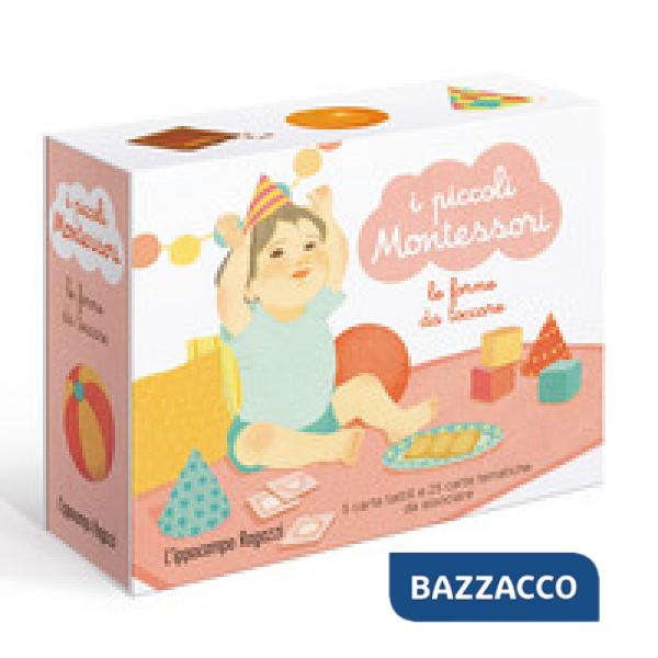 Forme da toccare. I piccoli Montessori. Ediz. illustrata. Con 30 Carte (Le)