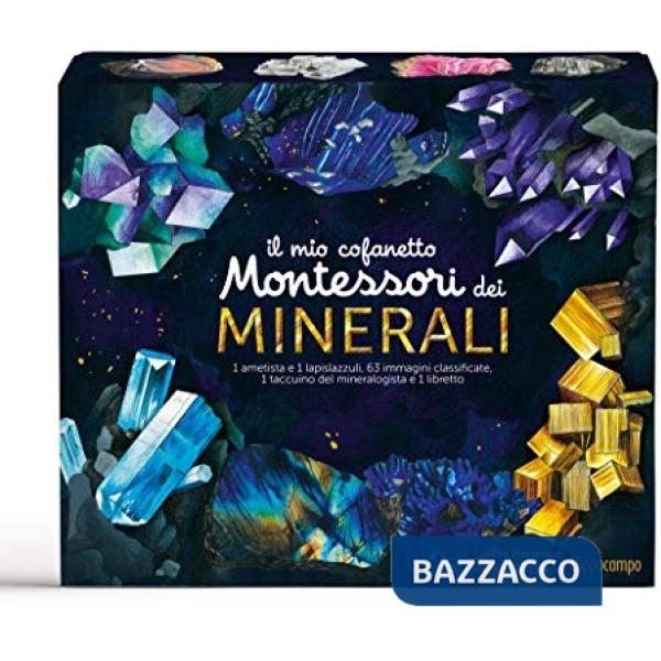 Mio cofanetto Montessori dei minerali. Ediz. a colori. Con gadget (Il)