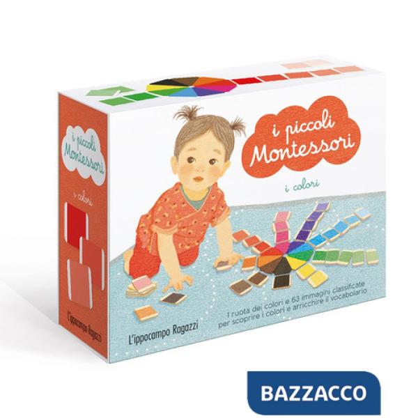 Colori. I piccoli Montessori. Ediz. a colori. Con 63 carte. Con ruota dei colori (I)