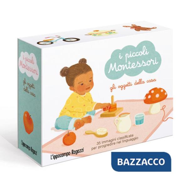 Oggetti della casa. I piccoli Montessori. Ediz. a colori. Con 5 carte ambienti. Con 35 carte oggetti (Gli)