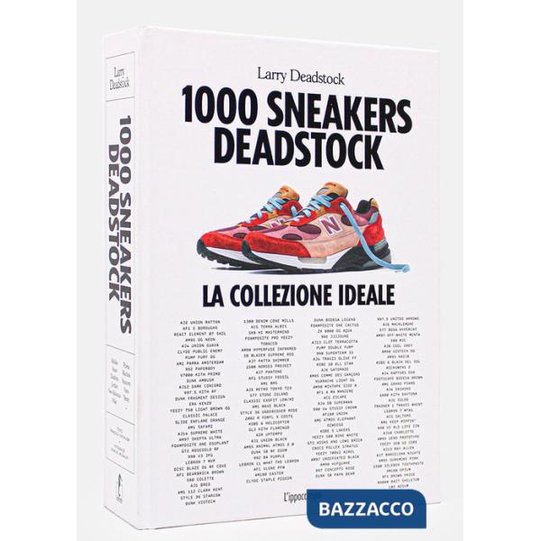 1000 sneakers Deadstock. Ediz. italiana