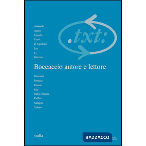 Critica del testo. Vol. 16/3: Boccaccio autore e lettore