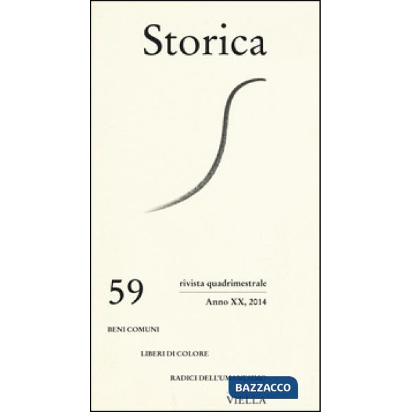 Storica (2014). Vol. 59