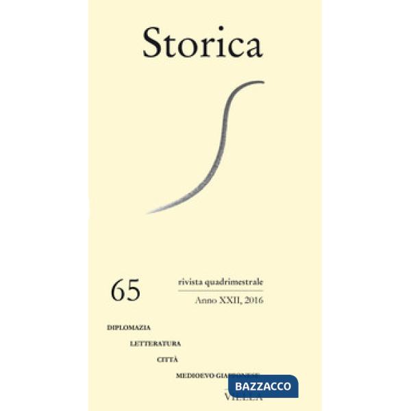 Storica (2016). Vol. 65