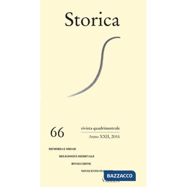 Storica (2016). Vol. 66