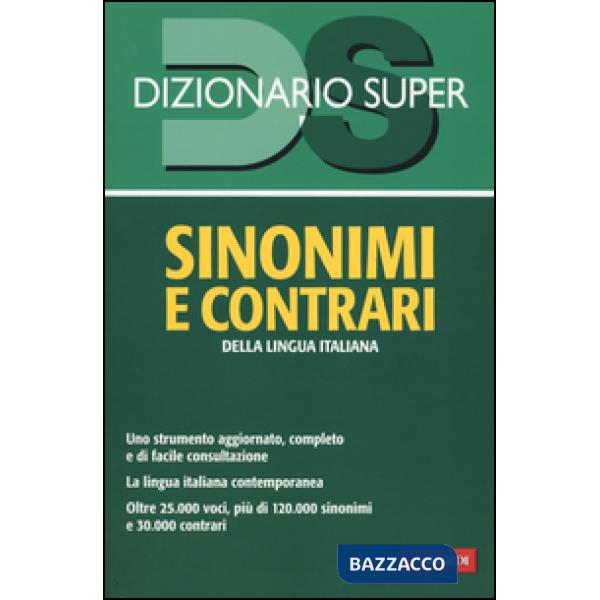 Dizionario sinonimi e contrari della lingua italiana