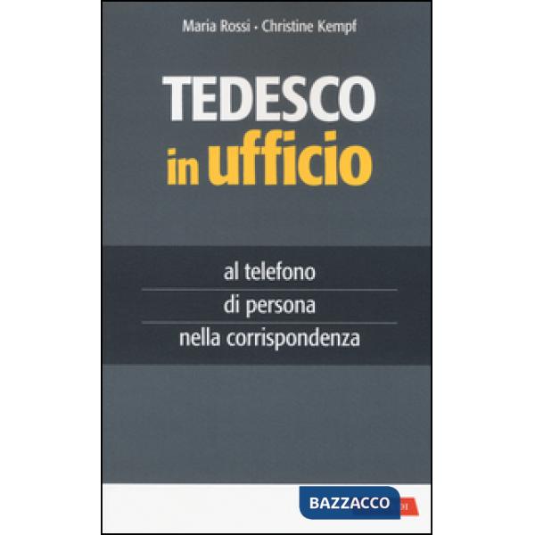 Tedesco in ufficio
