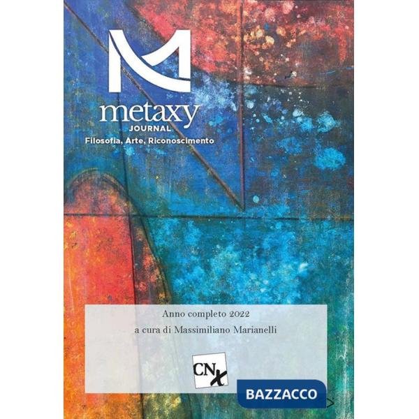 Metaxy journal. Filosofia, arte, riconoscimento (2022)