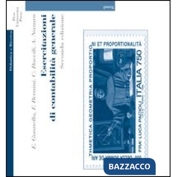 Esercitazioni di contabilità generale