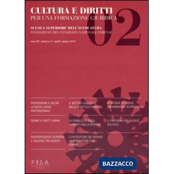 Cultura e diritti. Per una formazione giuridica (2013). Vol. 2