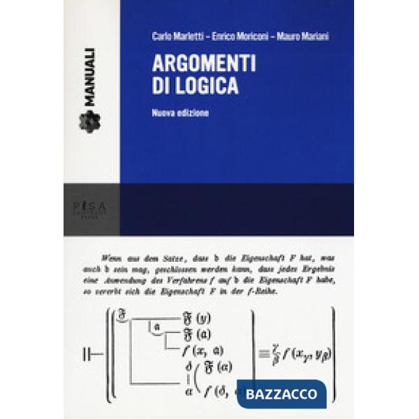 Argomenti di logica. Nuova ediz.