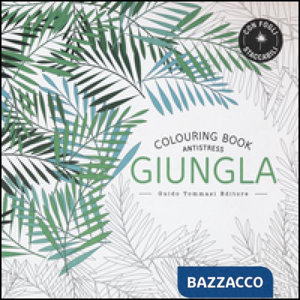 Giungla. Colouring book antistress