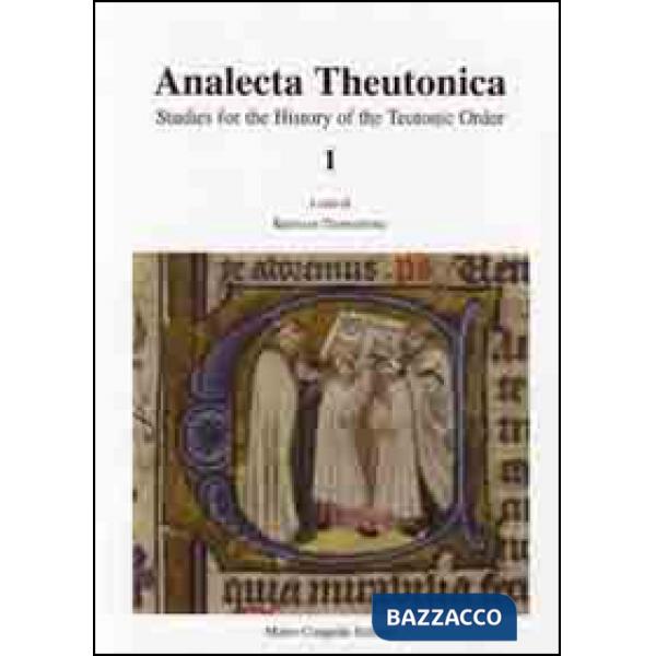 Analecta Theutonica. Studies for the history of the Teutonic Order. Vol. 1