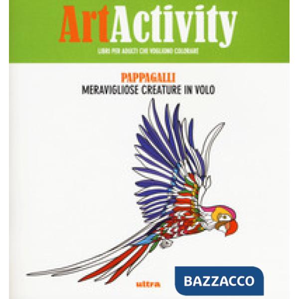 Art activity. Pappagalli. Meravigliose creature il volo