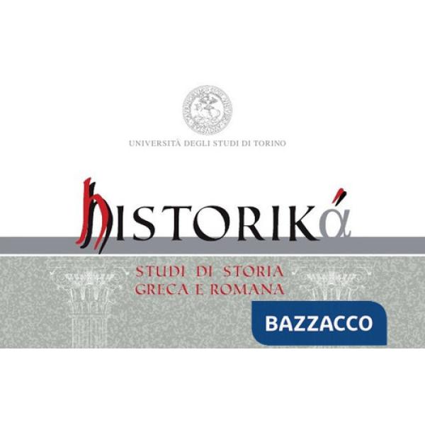 Historiká. Studi di storia greca e romana (2014). Vol. 4