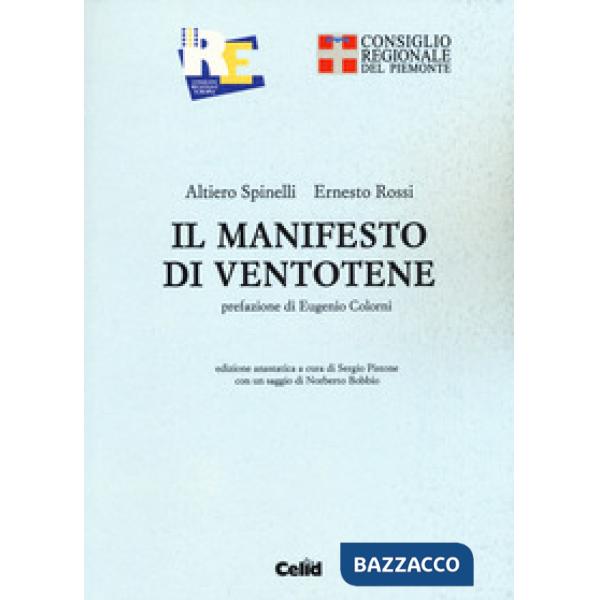Manifesto di Ventotene (rist. anast.) (Il)