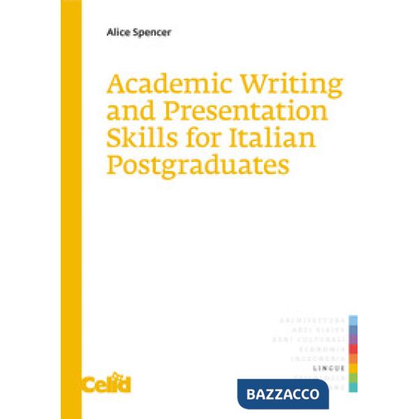 Academic writing and presentation skills for italian postgraduates