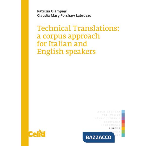 Technical translations: a corpus approach for Italian and English speakers