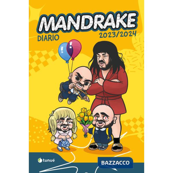 Diario scolastico di Mandrake 2023-2024 giornaliero