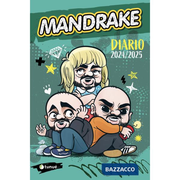 Diario scolastico di Mandrake 2024-2025 giornaliero