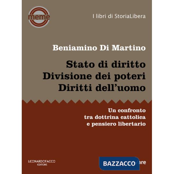Stato di diritto. Divisione dei poteri. Diritti dell'uomo. Un confronto tra dottrina cattolica e pensiero libertario