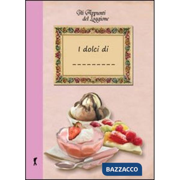 Miei dolci (I)