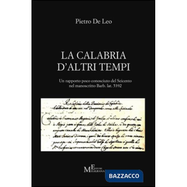 Calabria d'altri tempi (La)