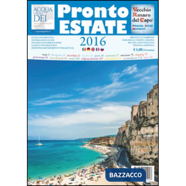 Pronto estate 2016
