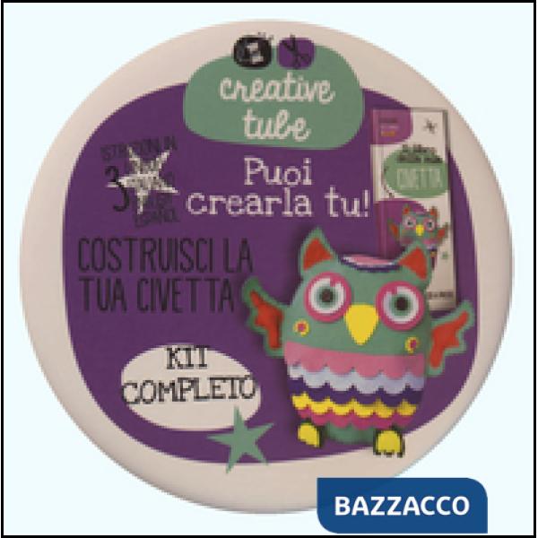 Costruisci la tua civetta. Creative tube