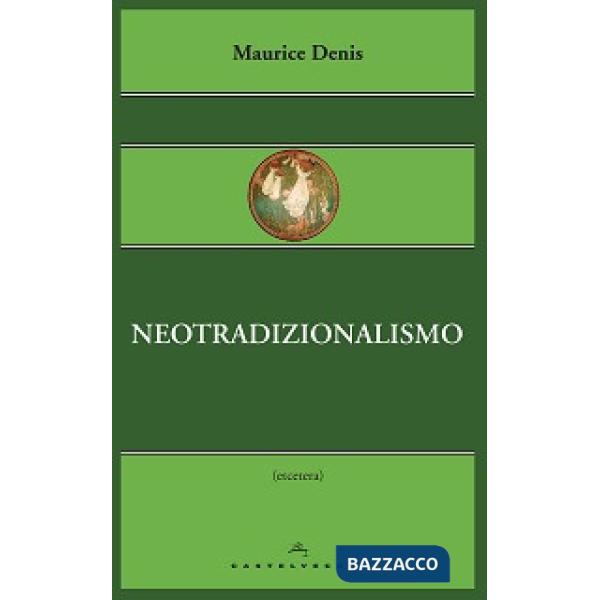 Neotradizionalismo