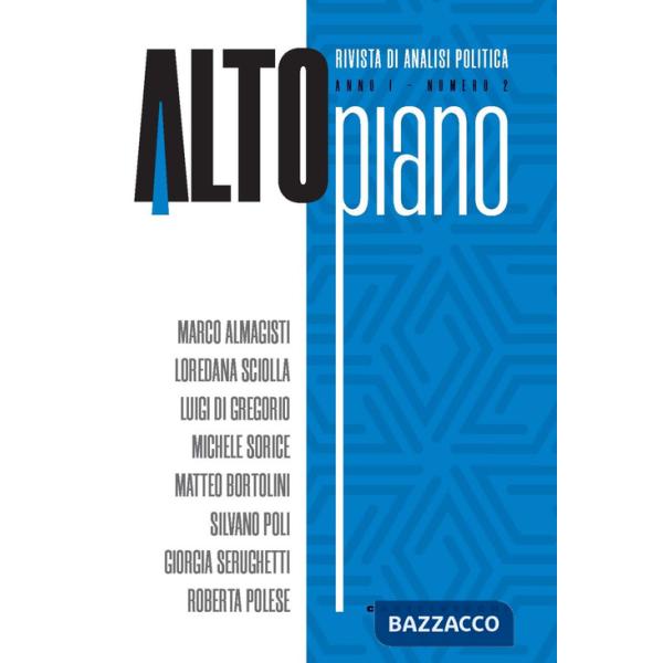 Altopiano. Rivista di analisi politica (2023). Vol. 2