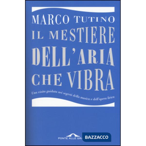 Mestiere dell'aria che vibra. Una visita guidata nei segreti della musica e dell'opera lirica (Il)