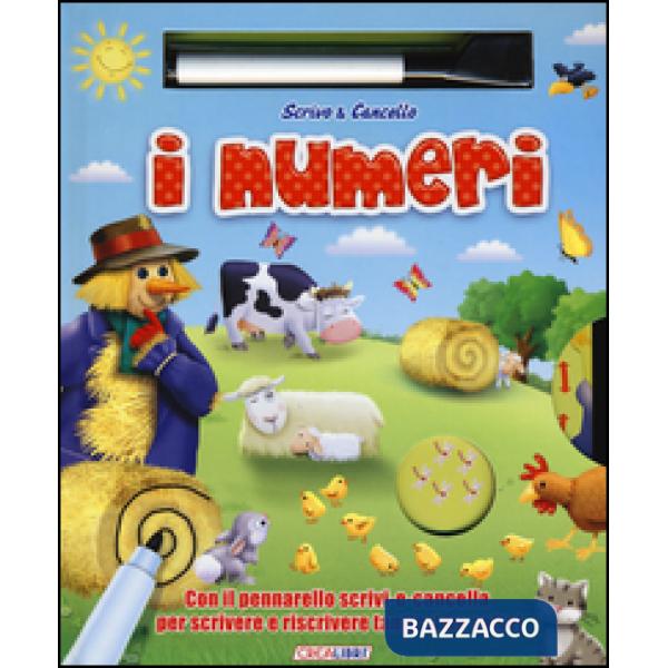 Numeri. Scrivo & cancello. Ediz. illustrata. Con gadget (I)