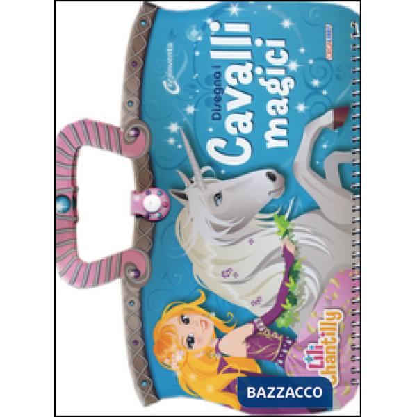 Disegna i cavalli magici. Con adesivi. Ediz. illustrata