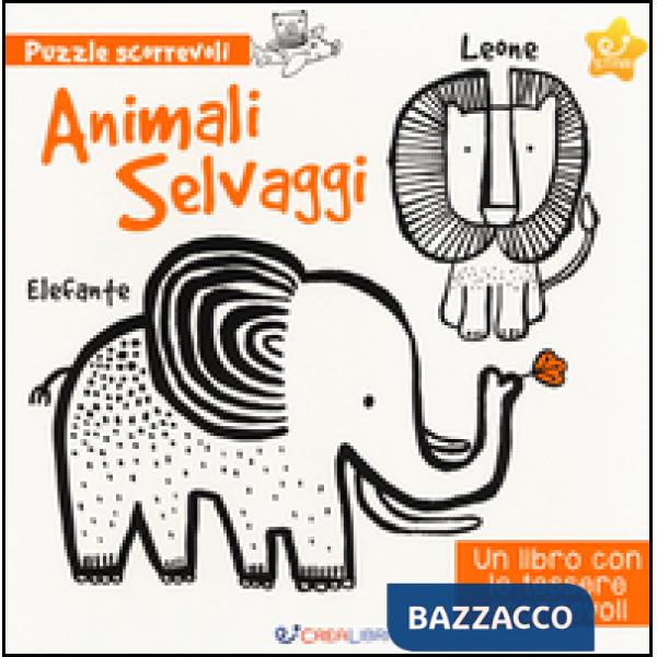 Animali selvaggi. Puzzle scorrevoli. Ediz. a colori