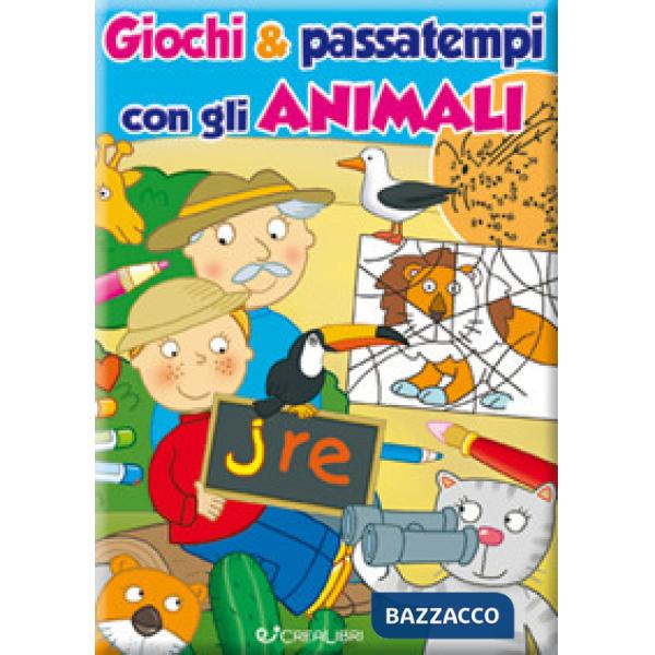 Giochi & passatempi con gli animali. Ediz. a colori