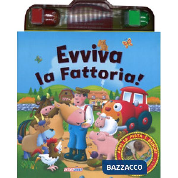 Evviva la fattoria! Libri... in pista! Ediz. a colori. Con gadget