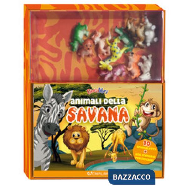 Animali della savana. Giocalibri. Ediz. a colori. Con gadget